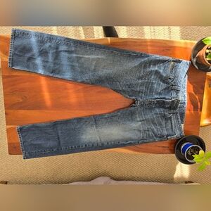 Diesel Mens 33 X 30 Blue Medium Wash Safado